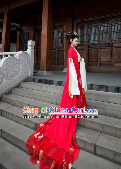 Ancient Chinese Costume Chinese Style Wedding Dress Tang Dynasty hanfu princess Clothing