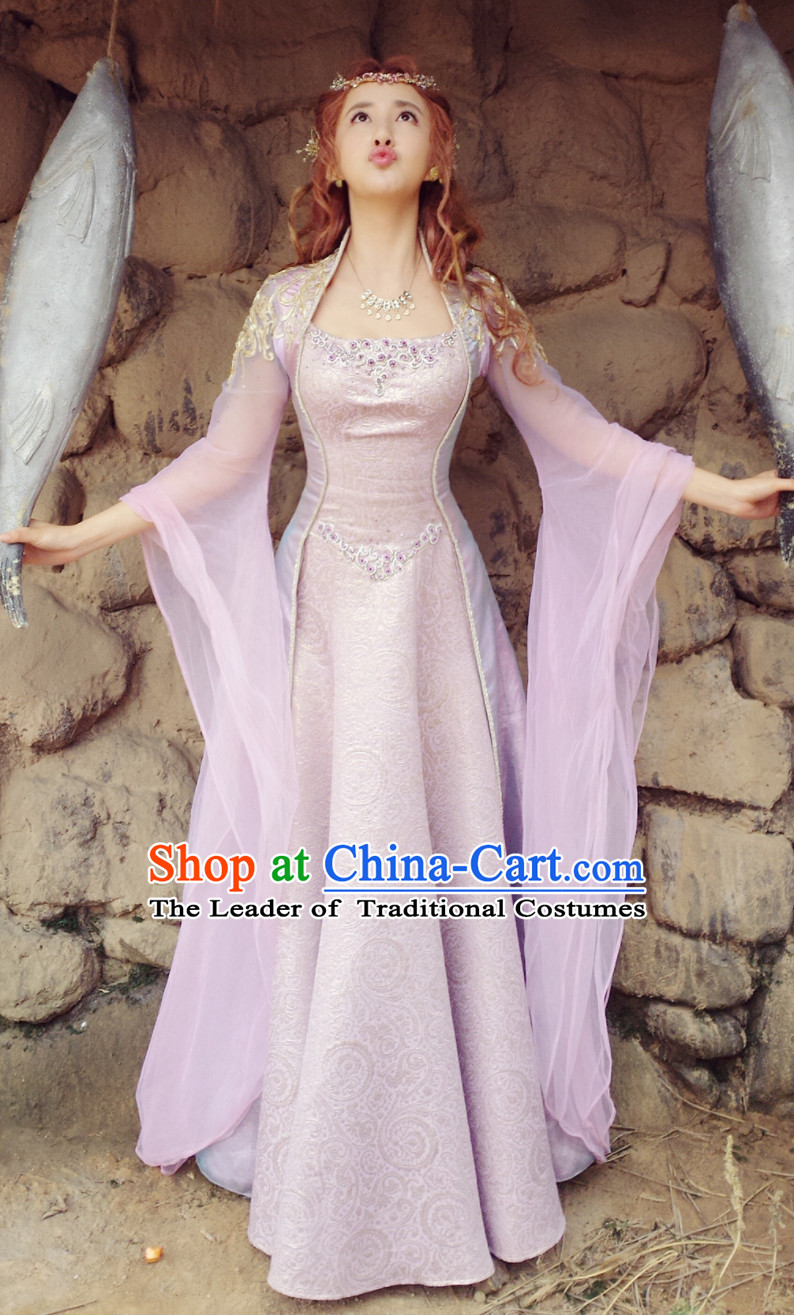 Fantasy Drama Princess Hanfu Costumes Complete Set for Women