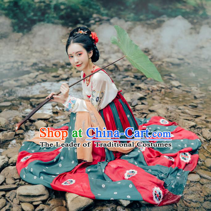 Ancient Chinese Costume Chinese Style Wedding Dress Tang Dynasty hanfu princess Clothing