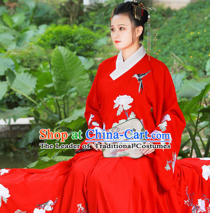 Ancient Chinese Costume Chinese Style Wedding Dress Tang Dynasty hanfu princess Clothing