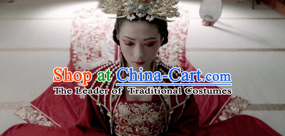 Traditional Ancient Chinese Costume Elegant  Han Dynasty Hanfu Embroidered Clothing