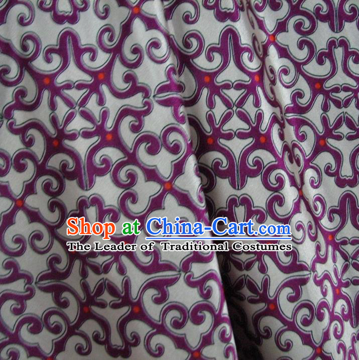 Chinese Traditional Royal Palace Pattern Design Brocade Fabric Ancient Costume Tang Suit Cheongsam Hanfu Material