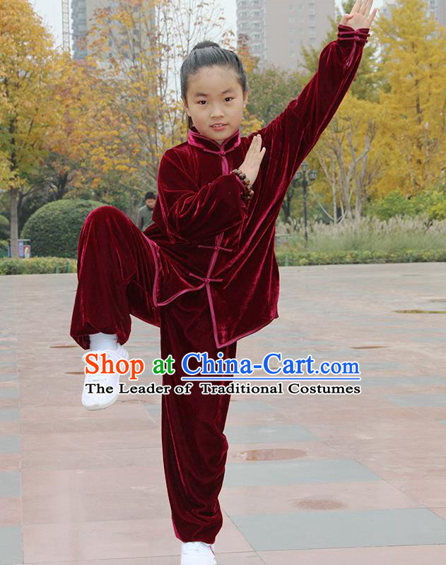 Top Kung Fu Costume Martial Arts Kung Fu Training Uniform Gongfu Shaolin Wushu Clothing for Men Women