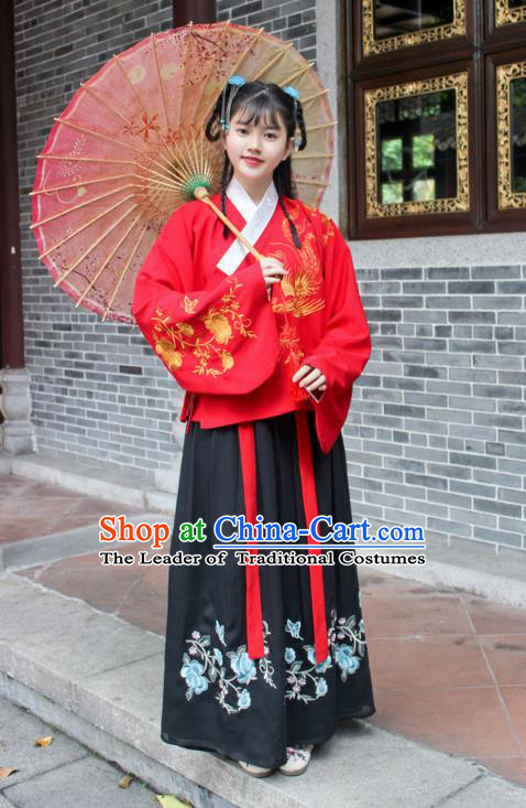 Ancient Chinese Costume Chinese Style Wedding Dress Ming Dynasty hanfu princess Clothing