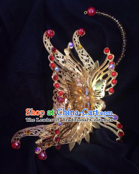 Chinese Traditional Ancient Royal Highness Hair Accessories Handmade Tuinga Hairdo Crown for Men