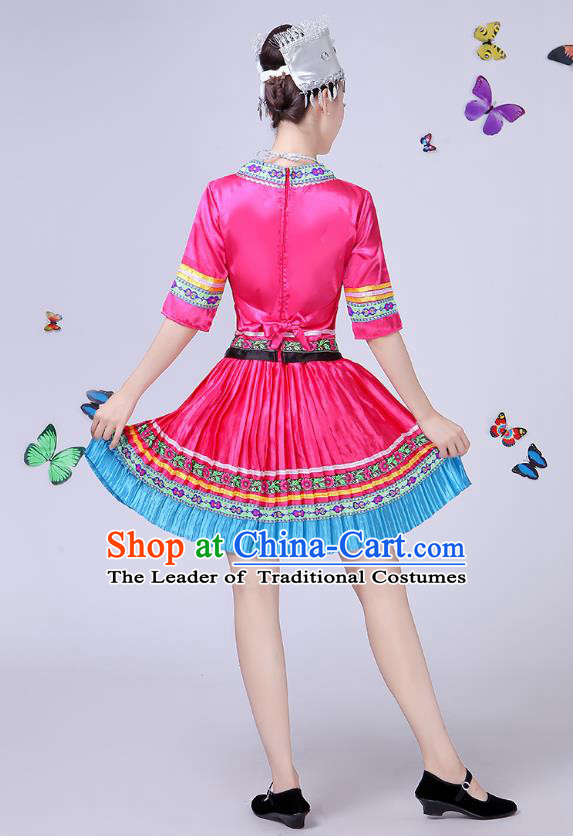 Traditional Chinese Yangge Fan Dancing Costume Classical Dance Modern Dance Dress Clothing