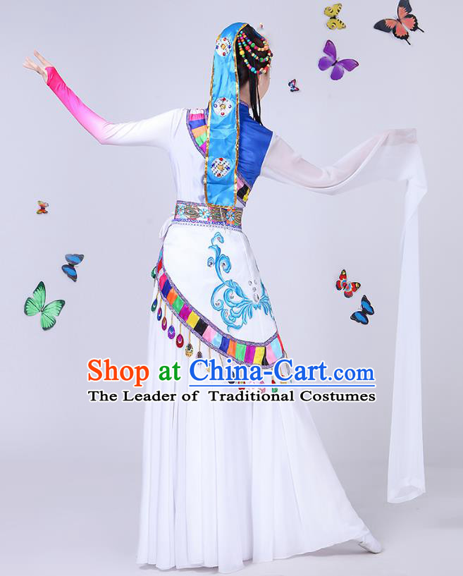 Traditional Chinese Yangge Fan Dancing Costume Classical Dance Modern Dance Dress Clothing