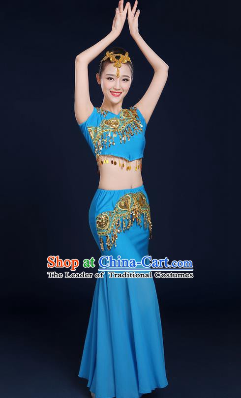 Traditional Chinese Yangge Fan Dancing Costume Classical Dance Modern Dance Dress Clothing