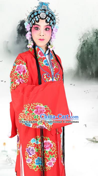 Traditional China Beijing Opera Costume Gifted Scholar Embroidered Robe and Hat Ancient Chinese Peking Opera Embroidery Clothing