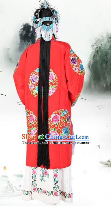 Traditional China Beijing Opera Costume Gifted Scholar Embroidered Robe and Hat Ancient Chinese Peking Opera Embroidery Clothing