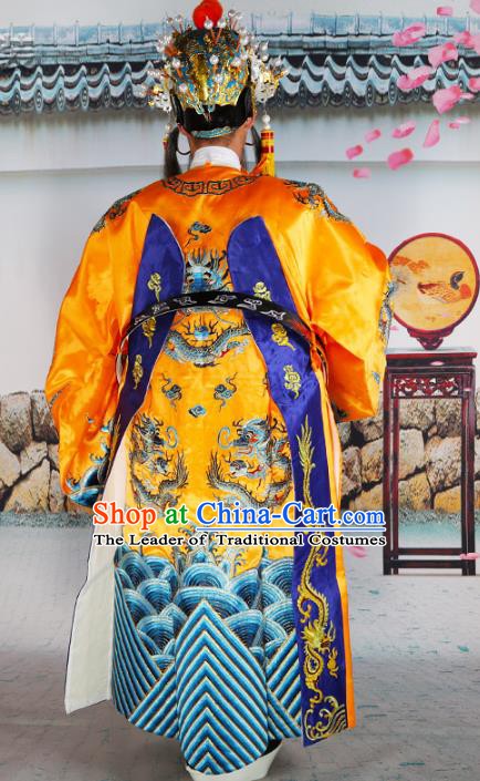 Traditional China Beijing Opera Costume Gifted Scholar Embroidered Robe and Hat Ancient Chinese Peking Opera Embroidery Clothing