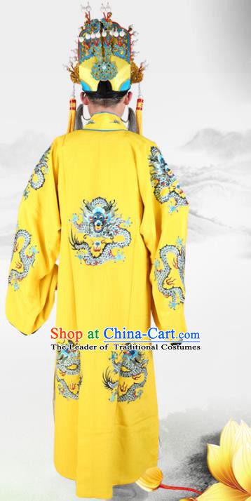 Traditional China Beijing Opera Costume Gifted Scholar Embroidered Robe and Hat Ancient Chinese Peking Opera Embroidery Clothing