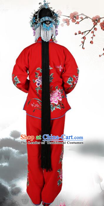 Traditional China Beijing Opera Costume Gifted Scholar Embroidered Robe and Hat Ancient Chinese Peking Opera Embroidery Clothing