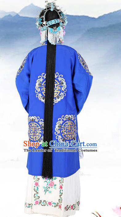 Traditional China Beijing Opera Costume Gifted Scholar Embroidered Robe and Hat Ancient Chinese Peking Opera Embroidery Clothing