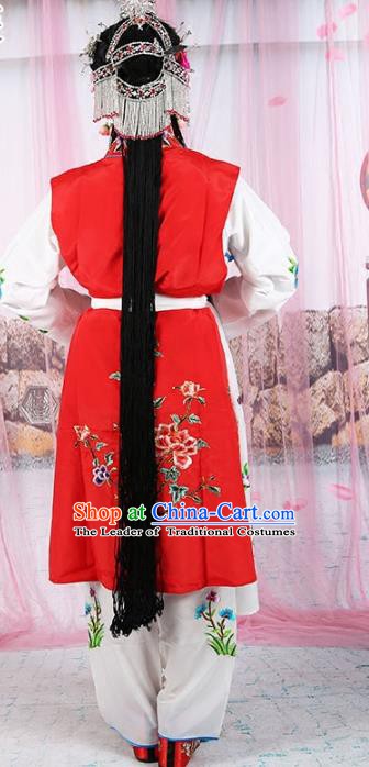 Traditional China Beijing Opera Costume Gifted Scholar Embroidered Robe and Hat Ancient Chinese Peking Opera Embroidery Clothing