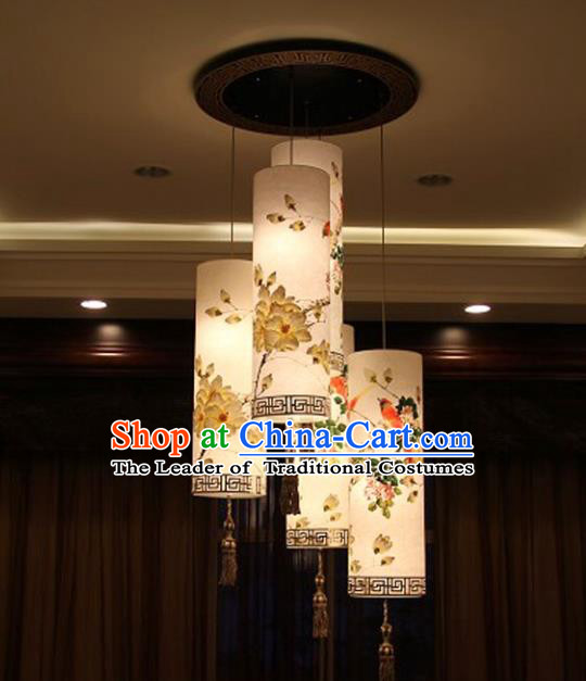 Traditional Chinese Handmade Painting Palace Lantern China Ceiling Palace Lamp