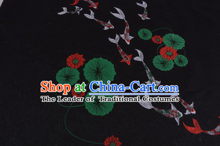 Chinese Traditional Costume Royal Palace Green Jacquard Weave Brocade Fabric, Chinese Ancient Clothing Drapery Hanfu Cheongsam Material