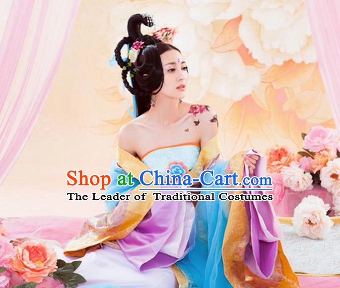 Ancient Chinese Costume Chinese Style Wedding Dress Tang Dynasty Clothing