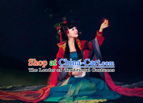 Ancient Chinese Costume Chinese Style Wedding Dress Tang Dynasty Clothing