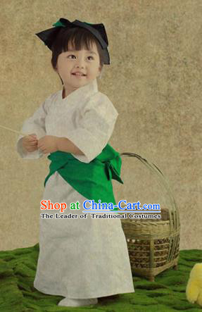 Traditional Chinese Ancient Costumes Ancient Chinese Children Student Girl Dress Hanfu Costume for Kids