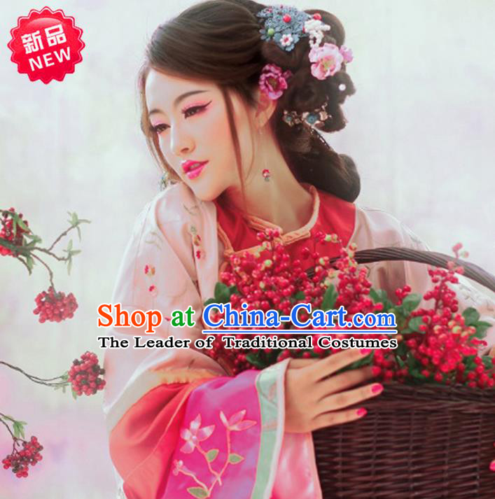 Ancient Chinese Costume Chinese Style Wedding Dress Tang Dynasty Clothing
