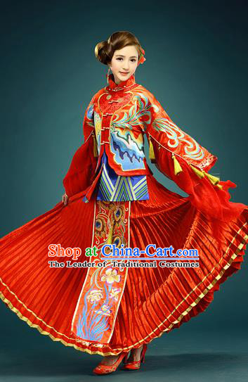 Ancient Chinese Costume Chinese Style Wedding Dress Tang Dynasty Clothing