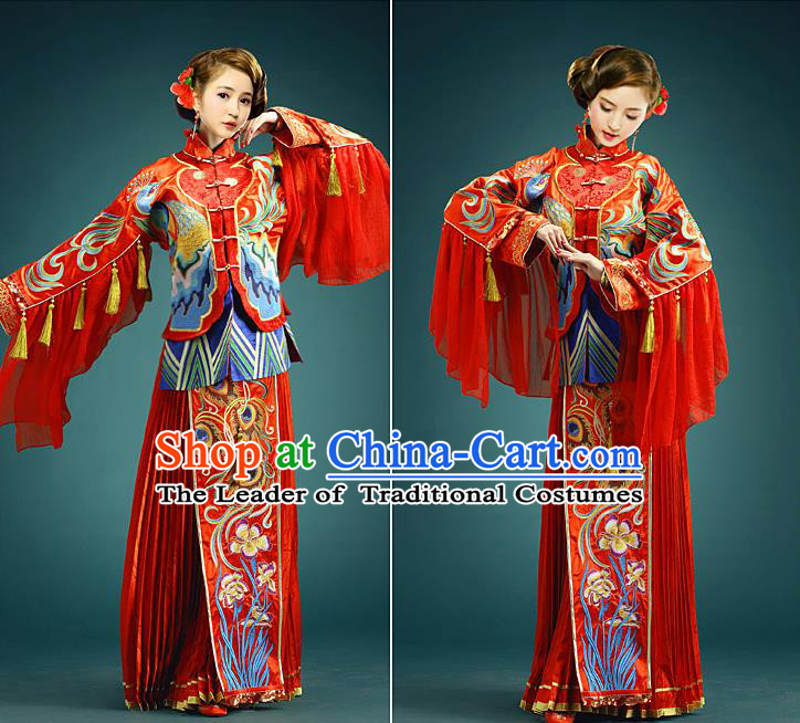 Ancient Chinese Costume Chinese Style Wedding Dress Tang Dynasty Clothing