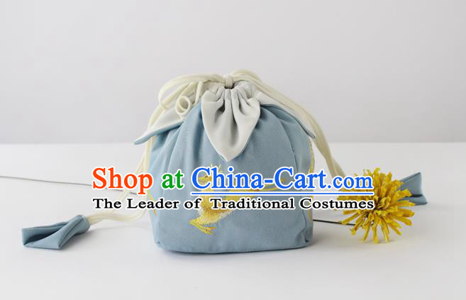 Traditional Ancient Chinese Embroidered Handbags Embroidered Deer Bag for Women