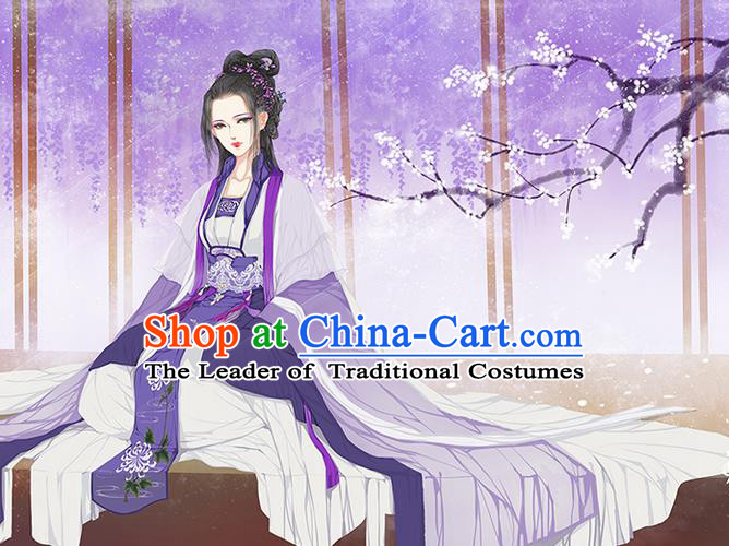 Ancient Chinese Costume Chinese Style Wedding Dress Tang Dynasty Clothing