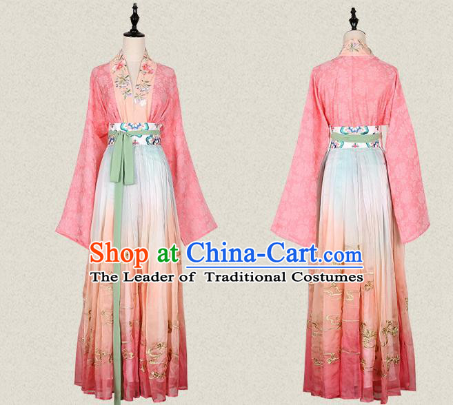 Ancient Chinese Costume Chinese Style Wedding Dress Tang Dynasty Clothing