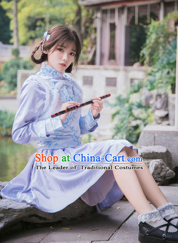 Ancient Chinese Costume Chinese Style Wedding Dress Tang Dynasty Clothing