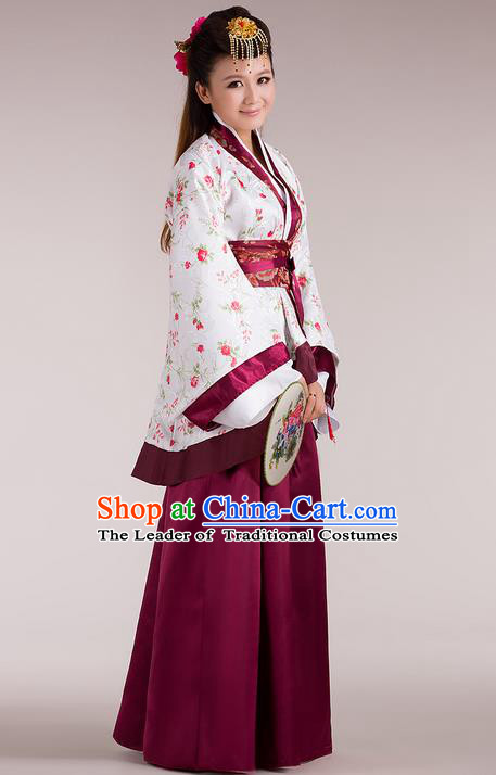 Ancient Chinese Costume Chinese Style Wedding Dress Tang Dynasty Clothing