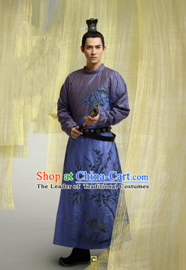 Traditional Ancient Chinese Imperial Emperor Costume, Chinese Tang Dynasty King Dress, Cosplay Chinese Imperial Majesty Embroidered Clothing for Men