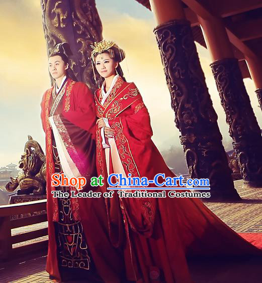 Ancient Chinese Costume Chinese Style Wedding Dress Tang Dynasty Clothing