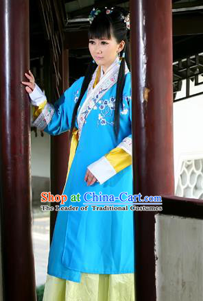 Traditional Ancient Chinese Costume, Chinese Han Dynasty Young Lady Dress, Cosplay Chinese Imperial Princess Clothing for Women