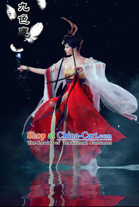Ancient Chinese Costume Chinese Style Wedding Dress Tang Dynasty Clothing