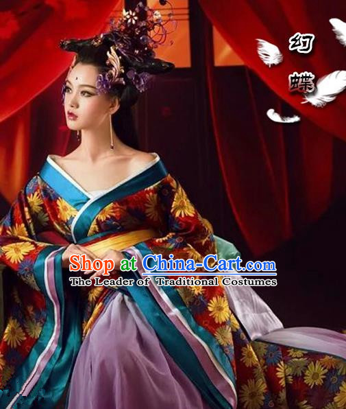 Ancient Chinese Costume Chinese Style Wedding Dress Tang Dynasty Clothing