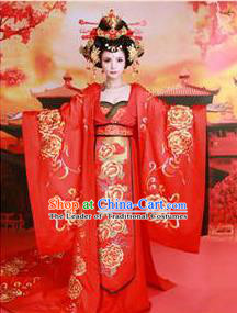 Ancient Chinese Costume Chinese Style Wedding Dress Tang Dynasty Clothing