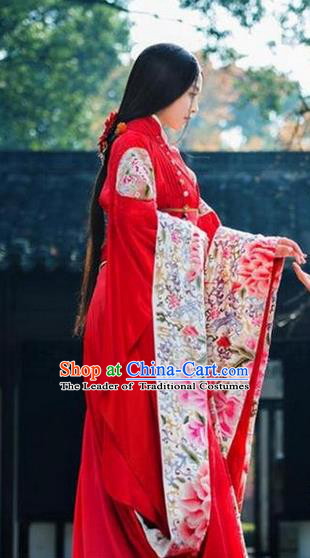 Ancient Chinese Costume Chinese Style Wedding Dress Tang Dynasty Clothing