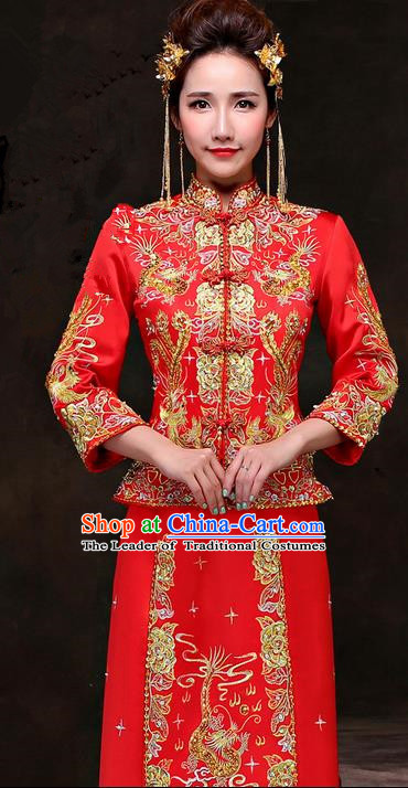 Ancient Chinese Costume Chinese Style Wedding Dress Tang Dynasty Clothing