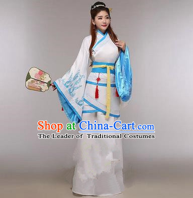 Traditional Ancient Chinese Imperial Emperess Costume, Chinese Han Dynasty Princess Dress, Cosplay Chinese Peri Concubine Embroidered Hanfu Clothing for Women