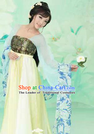 Traditional Ancient Chinese High-Grade Imperial Consort Costume, Chinese Han Dynasty Lady Elegant Dress, Cosplay Chinese Imperial Princess Clothing Hanfu for Women