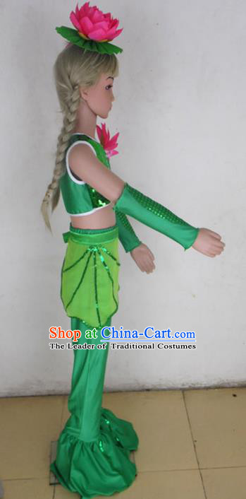 Traditional Chinese Yangge Fan Dance Modern Dance Costume