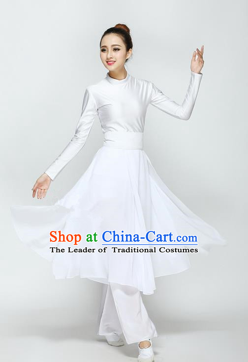 Traditional Chinese Yangge Fan Dance Modern Dance Costume