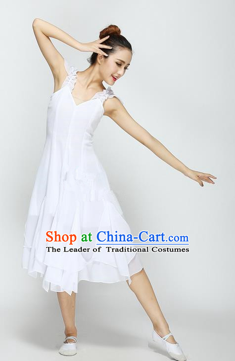 Traditional Chinese Yangge Fan Dance Modern Dance Costume