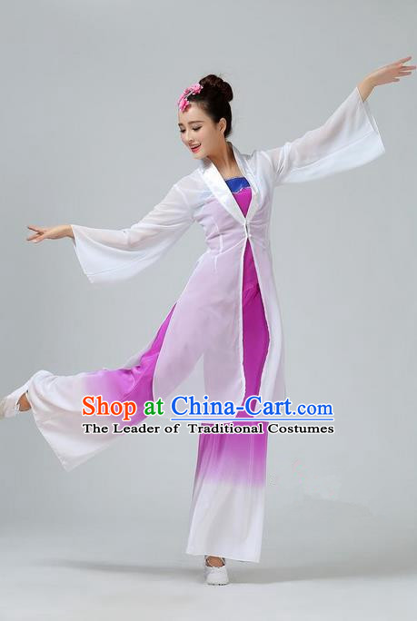 Traditional Chinese Yangge Fan Dance Modern Dance Costume