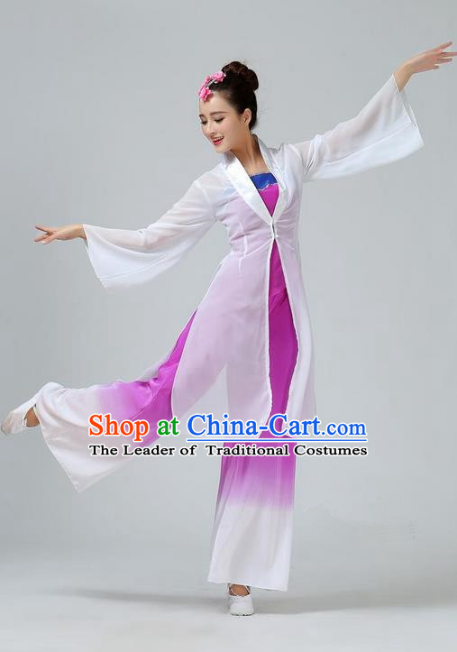 Traditional Chinese Yangge Fan Dance Modern Dance Costume