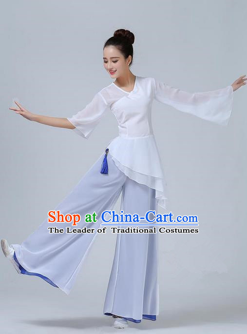 Traditional Chinese Yangge Fan Dance Modern Dance Costume