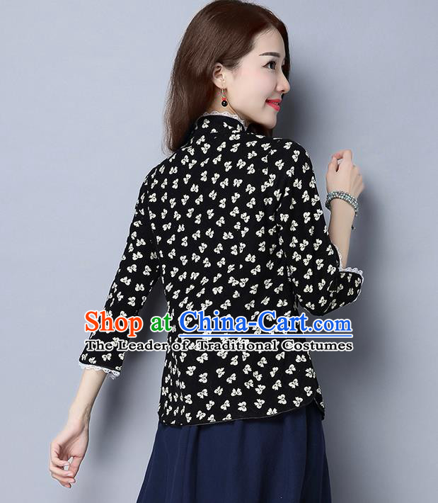 Traditional Ancient Chinese Young Women Cheongsam Dress Republic of China Tangsuit Stand Collar Blouse Dress Tang Suit Clothing for Women