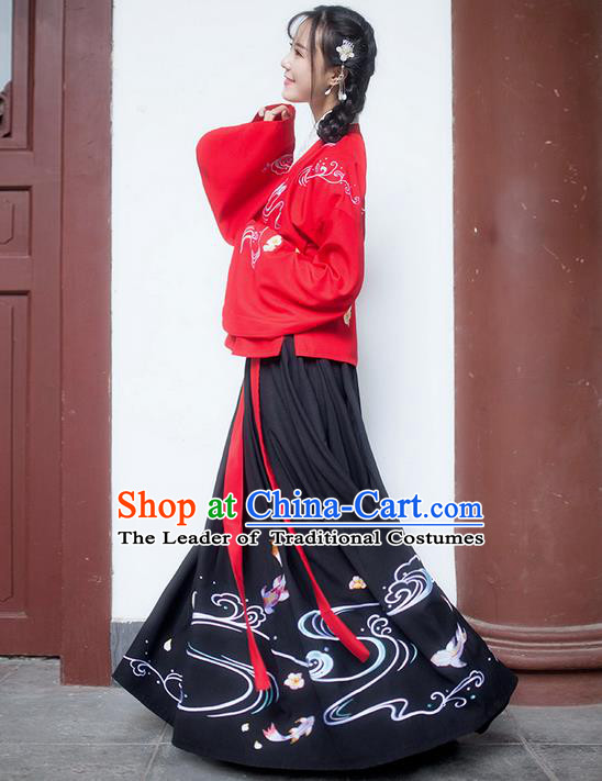 Ancient Chinese Costume Chinese Style Wedding Dress Tang Dynasty Clothing